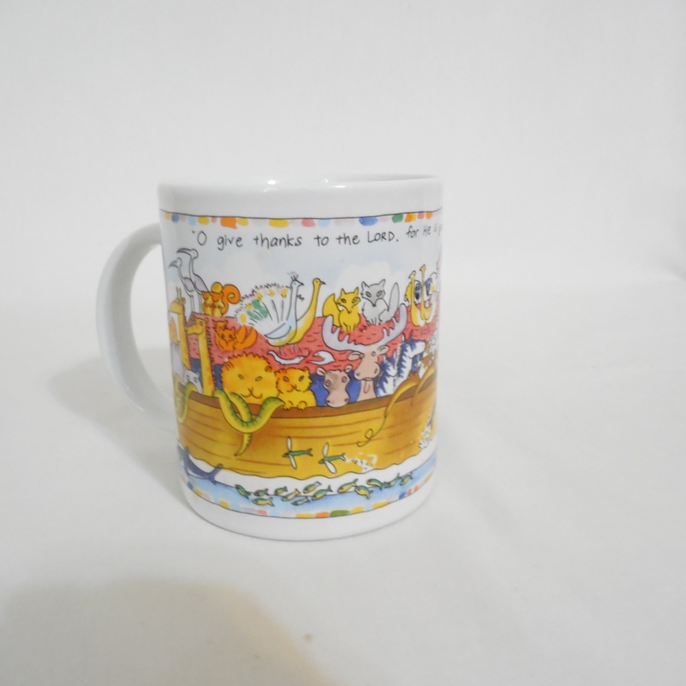 Noah's Ark Scripture Coffee Cup